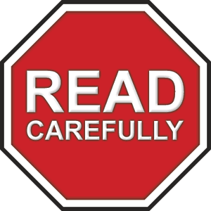 read carefully Read Carefully
