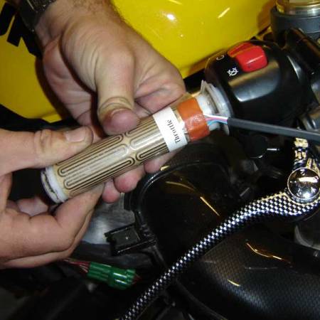 Installing Heated Handgrips