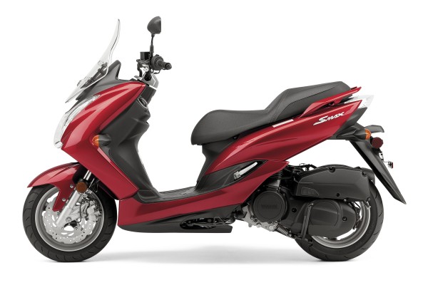 Yamaha 2016-Smax-Red