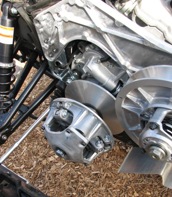 Snowmobile-how-to-Oil-Change-Exposed-Clutches